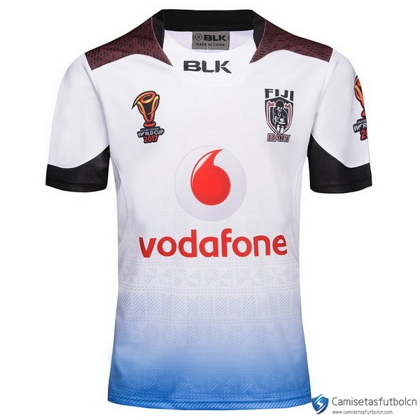 Camiseta Fiyi RLWC Champions 2017-18 Blanco